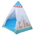 thumbnail image 2 of Tienda de campaña para niños, tienda de juegos plegable para niños, estimula el desarrollo Visual, tipi portátil para niños para interiores y exteriores, 2 of 10