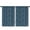 Blue Christmas Holly, variant on Blackout Kids Curtains,Blue Christmas Santa and Snowflake Pattern Childrens Insulated Curtains Set Of 2,Bedroom Essentials,Toddler Room Decor 42"x54"