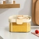 thumbnail image 5 of Frasco Hermético para Almacenar Alimentos En La Cocina | Recipiente de Plástico Abs Pet Apto para Uso Alimentario para Cereales, Granos, Arroz y Pasta | Doble Sello Transparente | Organizador Multius, 5 of 5