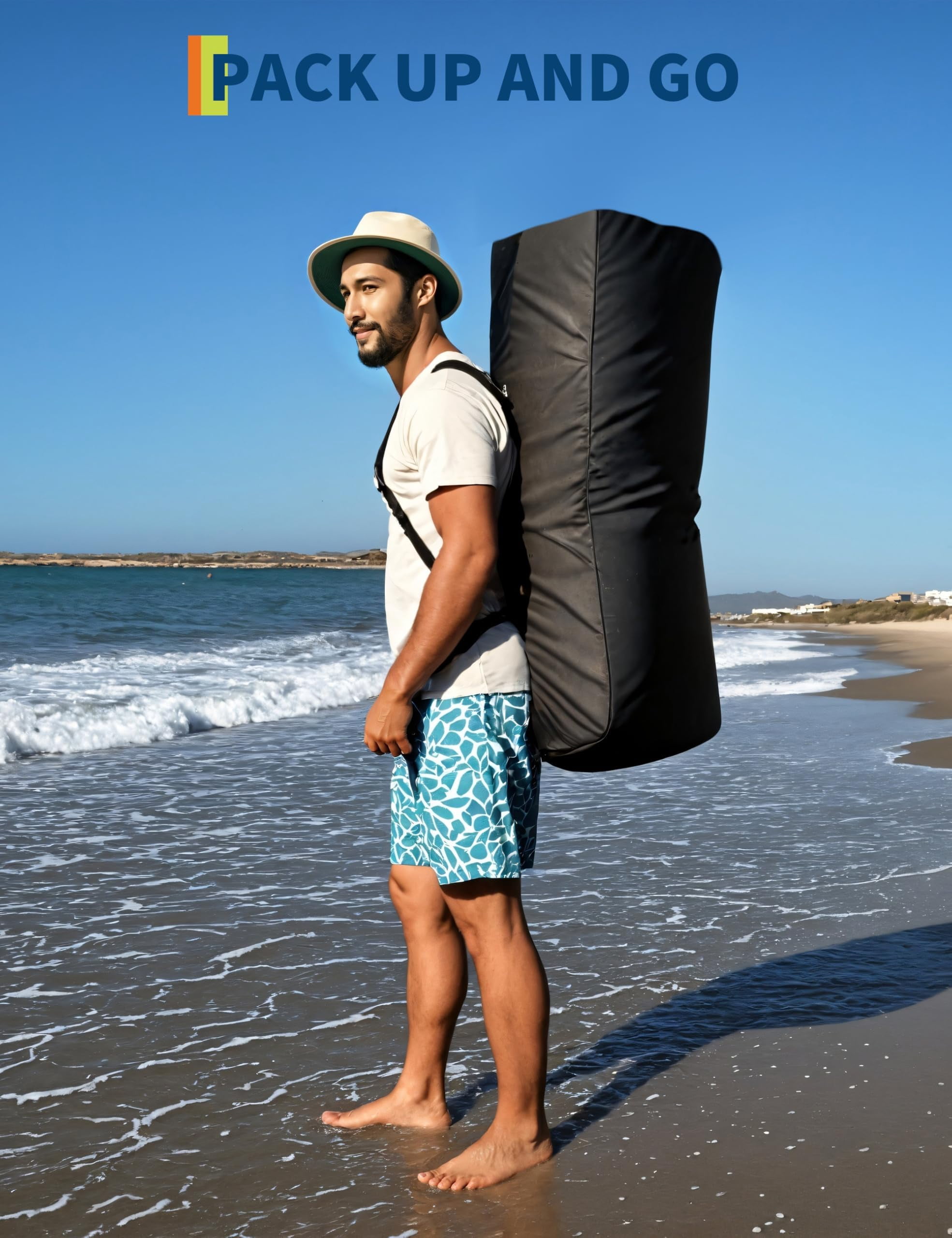 Inflatable Paddle Board for Adults, 10.6 ft Stand Up Paddle Board with Premium Accessories, Non-Slip EVA Deck, Ultra-Light Carry Bag Pump, SUP for Youth & Adults of All Skill Levels,Rose