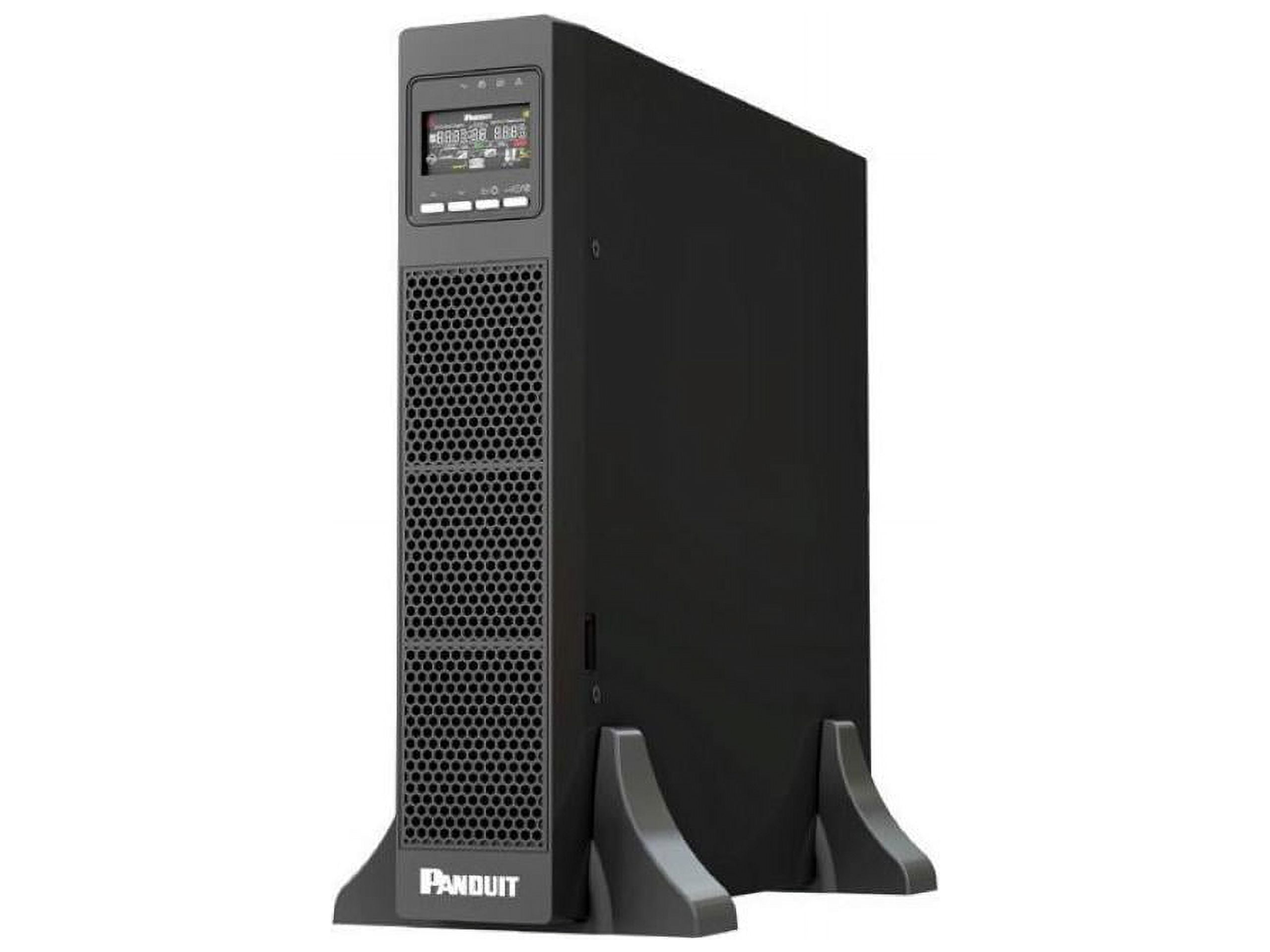 Panduit SmartZone U01N11V 1000VA Rack/Tower UPS - 2U Rack/Tower, Rail Mountable - AVR - 6 Hour Recharge - 120 V AC Input - 100 V AC, 110 V AC, 120 V AC, 115 V AC, 125 V AC Output - Single Phase - Seri
