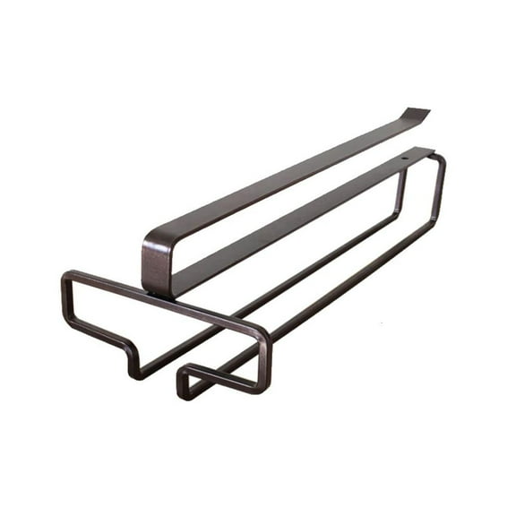 YIEMEEN Under Cabinet Wine Glass Holders No Drilling Required Rack For Easy Storage