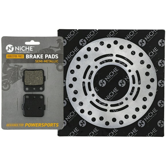 Niche Front Left Brake Pad Kit for Honda CRF150R CRF150RB Semi-Metallic MK1008069