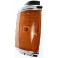 thumbnail image 2 of KAIHUIXING Chrome Parking Light Left for Toyota for Pickup DLX/SR5 87-88 2WD Amber Lens with Bulb(S)-Assembly 8162089164 TO2520117, 2 of 9