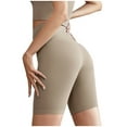thumbnail image 4 of Kovlvoll Yoga Shorts for Women High Waisted Stretch Slim Fitting Casual Bottom Workout Short Leggings, 4 of 5