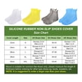 thumbnail image 3 of Uxcell M Silicone Reusable Foldable Overshoes Rain Galoshes Waterproof shoes cover, Gray, 3 of 7