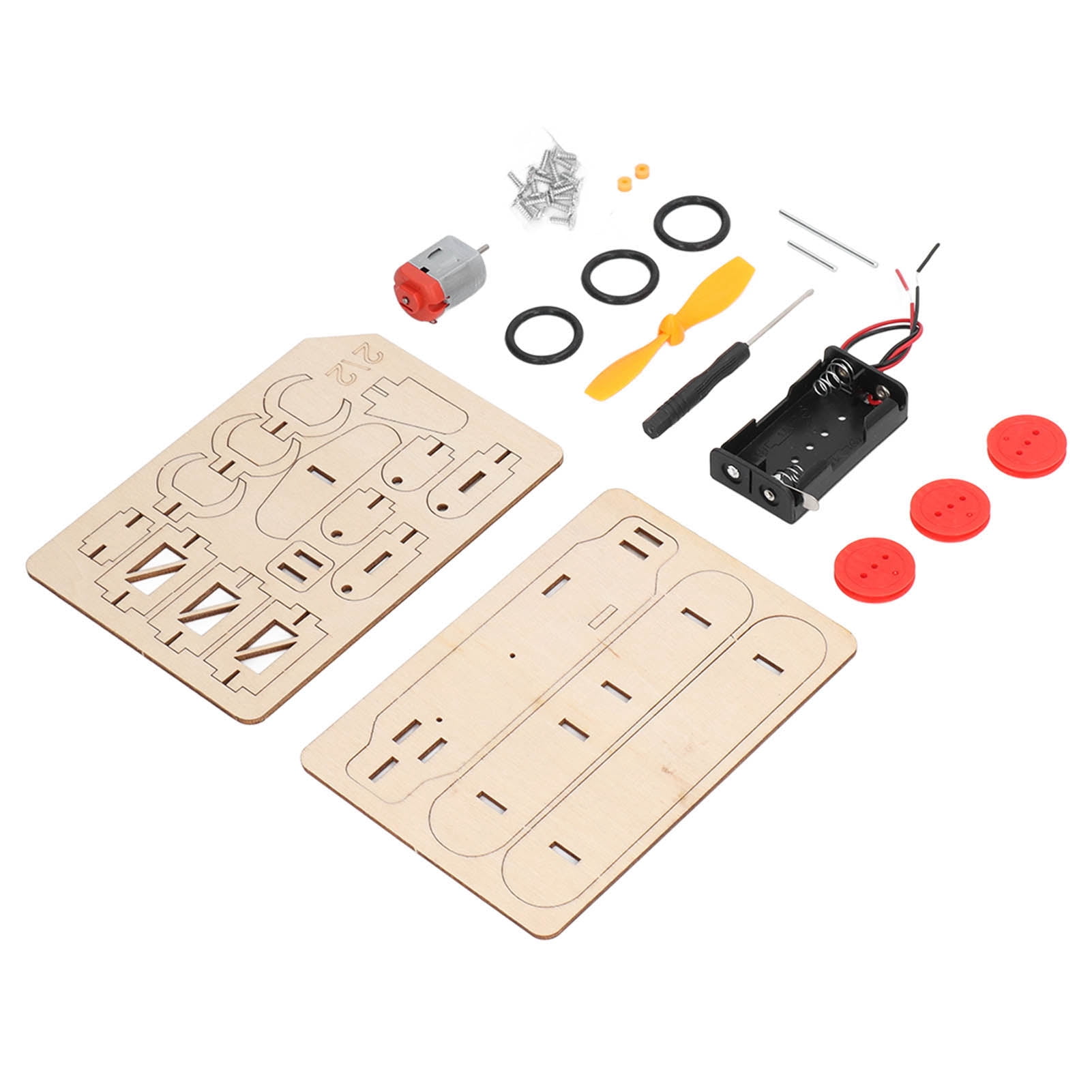Graflsoa Mini Hélicoptère en Bois à Énergie Solaire Kit DIY - Jouet Éducatif STEM pour Enfants et Adultes, Cadeau Casse-Tête Créatif pour les Passionnés de Science