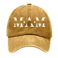thumbnail image 1 of Wdgfv Day Custom Embroidered Baseball Cap with Children's Names Unique Present for Mom from Kids Yellow One Size, 1 of 3