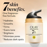 Olay Total Effects Face Moisturizer SPF 15, Fragrance-Free, 1.7 fl oz