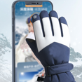 thumbnail image 3 of Guantes de esquí para nieve invierno clima frío esquís cálidos a prueba de viento, 3 of 5