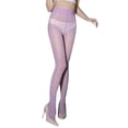 thumbnail image 1 of KMBANGI Collants Transparents Brillants pour Femmes, Taille Unique, 1 of 6