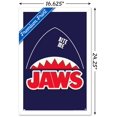 thumbnail image 3 of Jaws - Minimalist Logo Wall Poster, 14.725" x 22.375", Framed, 3 of 3