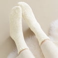 thumbnail image 2 of Yawslow 7 Pairs Women's Fuzzy Socks, Soft Cozy Winter Warm Fluffy Socks for Home Sleeping, US Size 5-10, 2 of 7