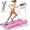 Pink, variant on SWERTOY 2.5HP Electric Treadmill, Foldable Electric Running Walking Machine for Home Fitness Jogging Exercise, Shock-Absorbent Running Deck, Device Holder - Black