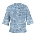 thumbnail image 5 of LiMoi T Shirts for Women Trendy 3/4 Sleeve Shirts for Women Trendy Plus Size Tank Tops for Women Summer Oversized Graphic Tshirts for Women reorders, 5 of 5