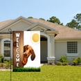 thumbnail image 2 of Amhnf Welcome Dachshund Dog Garden Flag For Home Outdoor Garden Yard Decor 12x18 inch, 2 of 5