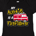 thumbnail image 4 of Inktastic My Auntie is a Firefighter with Fire Truck Boys or Girls Baby Bodysuit, 4 of 5