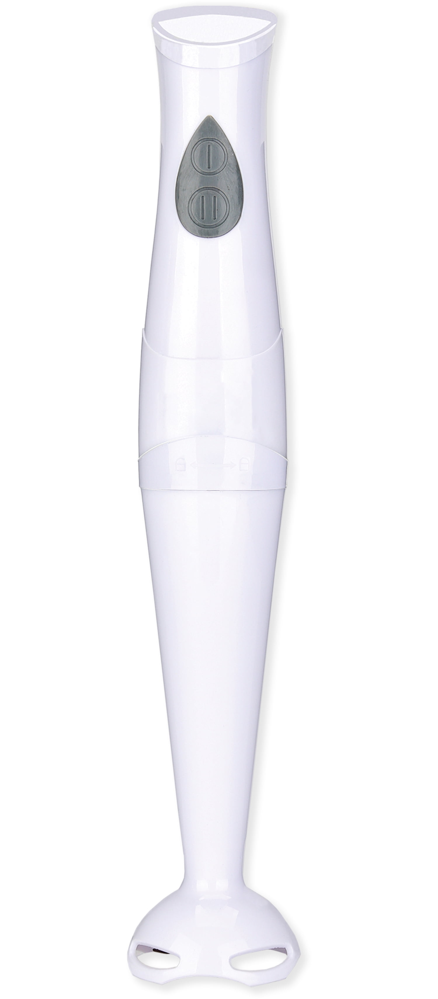 EUROSTAR EH402W 2-Speed Immersion Hand Blender with Detachable Shaft, White