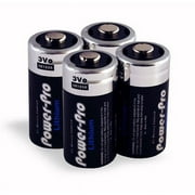 Dakota Alert  3V Lithium Batteries, 4Pack