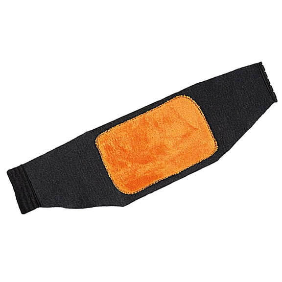 NICEXMAS 1Pack Rectangular Waist Support Belt for People with Back Pain in Black with Breathable Material