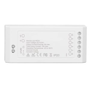 For Zigbee LED Driver Smart Home LED Strip Controller RGB+CW Light Strip Controller with App DC12~24V