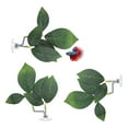 thumbnail image 1 of Uxcell 3-Pack Almohadón de Hoja para Peces Betta, Almohadón de Planta en Forma de Hoja, Cama de Descanso para Peces para Decoraciones de Acuario [Verde, en Forma de Hoja], 1 of 7