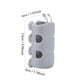 thumbnail image 3 of Cabezal de ducha con ventosa y base fija, cabezal extraíble, resistente al agua, ideal para baño, cocina o dormitorio. Estructura metálica, portátil.,Wsvlmg, 3 of 9