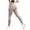 Khaki, variant on Powerband Resistance Leggings for Women,High Compression Workout Leggings with Built-in Resistance Bands Dark Gray,Size XXL