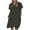 Green, variant on Bigersell Evening Dresses Women's Fashion Casual Cotton and Linen Short Sleeve Lapel Button Solid Color Dress Wedding Dresses for Bride Regular Mini Dresses, Style 24944, Green L