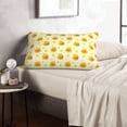thumbnail image 6 of Lsque Ducky Cartoon Pattern Pillow Case – Soft & Cozy Throw Pillow Cover, Hypoallergenic Cushion Case for Sleeping Women with Envelope Closure-20"x30", 6 of 6