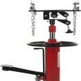 thumbnail image 5 of Hydraulic Transmission Jack - 1100 lbs, 2-Stage Telescoping Lift, 33.8"-72.8" High, Foot Pedal & 360° Swivel Wheels, Smooth Mobility, User-Friendly, Red/Blue for Car Lift & Garage, 5 of 13