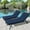Navy Blue, variant on Unique Choice 74.4"L x 22.05"W x 2.76"H Chaise Lounge Cushion, Outdoor Indoor Patio Polyester Chair Cushion,NAVY BLUE 2PCS