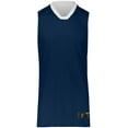 thumbnail image 4 of Holloway Sportswear L Dual-Side Single Ply Basketball Jersey Navy/White 224078, 4 of 6
