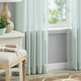 thumbnail image 4 of Mainstays Bel Air Sheer Wide Single Curtain Panel, Mint, 50" W x 63" L, 4 of 5