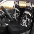 thumbnail image 2 of Sikiie Magician Hat Skull Car Seat Protector 2 Pack Car Seat Cushion Mat, Car Seat Covers for SUV, Truck, Van, 2 of 7
