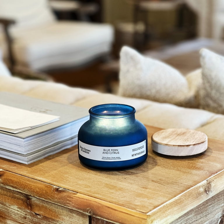 Better Homes & Gardens Blue Fern and Citrus Scented 2-Wick 18oz