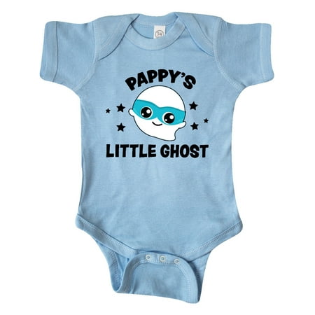 

Inktastic Cute Pappy s Little Ghost with Stars Gift Baby Boy or Baby Girl Bodysuit