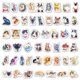 thumbnail image 3 of Juego de vajilla de papel de gato blanco y negro, decoraciones para fiesta de cumpleaños, platos de pata de gatito, tazas, adornos, suministros para Baby Shower, 3 of 5