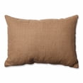 thumbnail image 2 of Pillow Perfect Argent Géométrique Toile de Jute Rectangulaire Coussin, Beige, 2 of 3