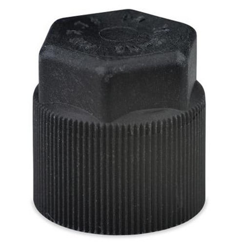 FJC 2616 R134a Service Port Cap - 10mm x .75 - HS Black