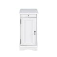 thumbnail image 3 of Linon Bartow Multi Function Storage Accent Table Charging Station in White Wood, 3 of 24