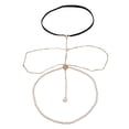 thumbnail image 2 of Conjunto 2 bor para el cuerpo con cadena para el muslo Macarena Cadena de muslo, 2 of 8