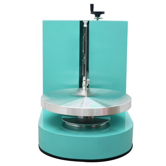 PreAsion Cake Cream Spreading Coating Smearing Machine for 4-12inch Cakes Adjustable Rotating Speed Green