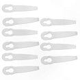 thumbnail image 5 of 10-Pack Metal Blades for Polycut 2-2 Lawn Mower Replacement Parts s202412244680, 5 of 5