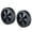 5inch rubber wheel, variant on 2 Piece Interchangeable Garden Cart Wheels Nonslip Rubber Treaded Weather Resistant Bearings Enhancing Stability Design