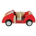 thumbnail image 4 of Hape Dollhouse Family Car - Red - Kids Wooden Car Toy, Push Vehicle Accessory For Complete Doll House, 8.9 x 3.5 x 5.1", Pretend Play, Ages 3+, 4 of 6