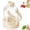 White, variant on Clearance Under $5.54! 1Pc Portable Ice Maker Cup with Detachable Lid (Silicone, 15x9.4cm, Green)