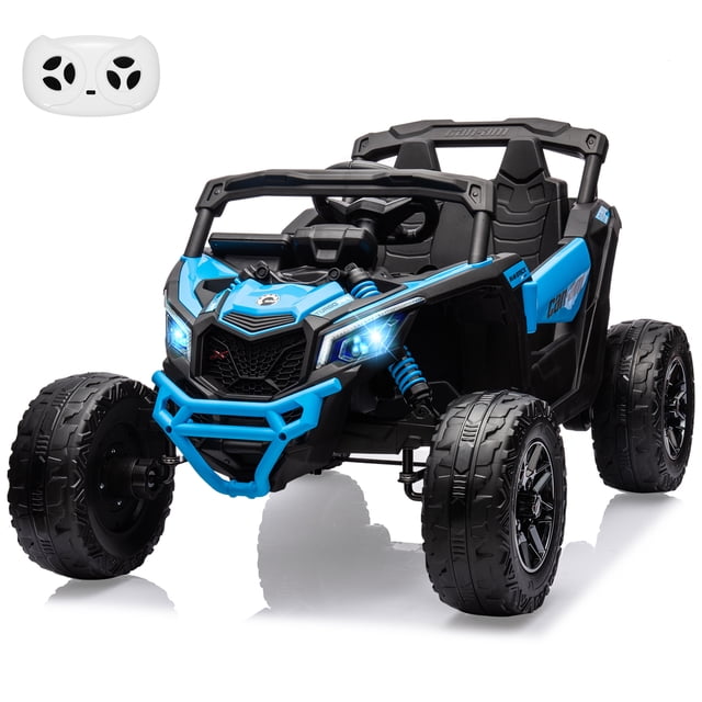 Licensed Can-Am Kids Electric Ride On UTV – Off-Road Truck Toy with Remote Control, Spacious Seat, LED Lights, Spring Suspension, Realistic Features for Boys & Girls