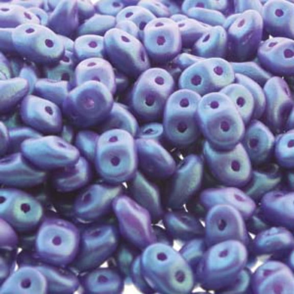 Tropical Blue Grape Superduo Beads DU0502010-24510-TB