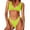 J, variant on Women High Waist Bikini Up Bikinis Print Swimsuit Female Beachwear Swimwear I S